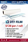 DTF FILM 24 IN X 100 METER