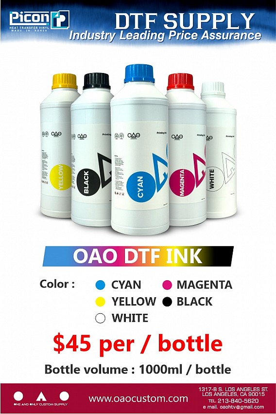 DTF INK BOTTLE