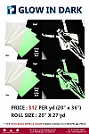 GLOW IN DARK HTV 20 IN