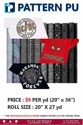 PATTERN PU 20IN