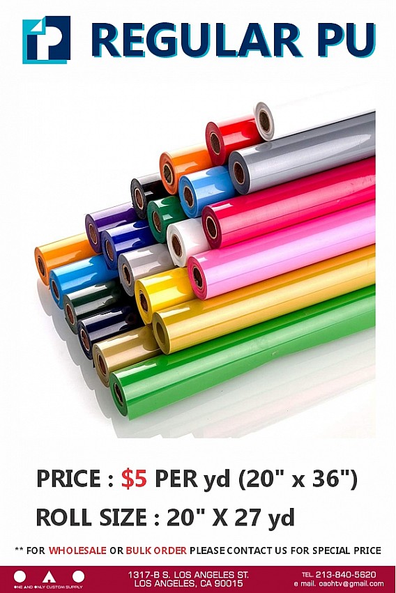 REGULAR PU VINYL 20INCH WIDTH
