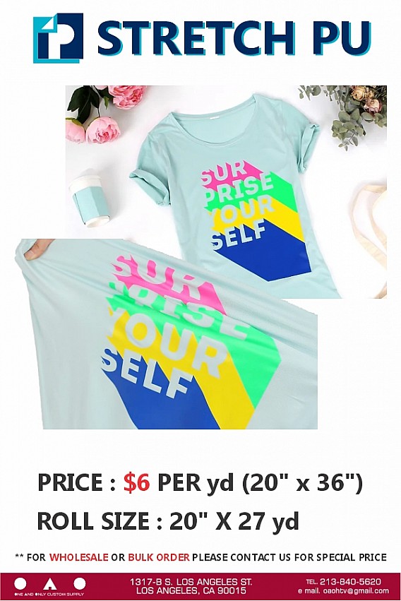 STRETCH PU 20 IN